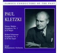 Mahler/Schumann : Symphony No. 1 Titan/Spring. Kletzki, Israël Philharmonic Orchestra