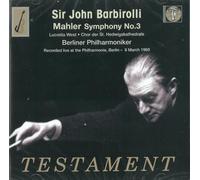 Mahler: Sym 3/Barbirolli: Elizab [Import]