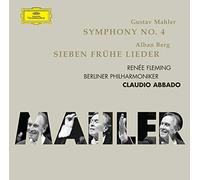 Abbado / Fleming – Sinfonie 4/7 et Frühe Lieder – CD – Deutsche Grammophon – Neuf