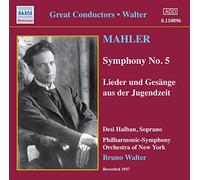 Mahler : symphonie n° 5 / Lieder und Gesange aus der Jugendzeit