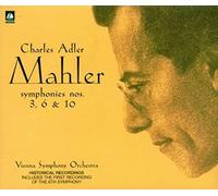 Mahler / Adler / Vienna Sym Orch - Mahler: Symphonies 3,6 and 10