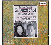 Mahler Symphony No.4. (Mitsuko Shirai Soprano W.Stuttgart Radio Orchestra/ Neville Marriner. To by VARIOUS ARTISTS