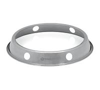 Mahlzeit Anneau wok en acier inoxydable | Ø 19,5 cm | Convient aux woks à fond rond | Anneau wok pour cuisinière à gaz, pour servir à table | Support wok, dessous de plat wok, support anneau wok
