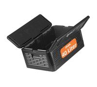 Mahlzeit Boîte Thermique Pliable 60 x 40 x 25,5 cm | Boîte pour Maintien au Chaud, Noire |Boîte Thermique pour Nourriture, Boite polystyrène, Thermos Alimentaire, conteneur Isotherme, Pliable