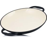 Mahlzeit Paella Pfanne | Ø 35 cm | Blue Berry | Deux poignées, Fonte, Émaillé, Induction