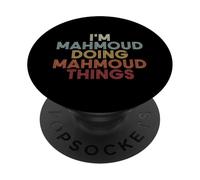 Mahmoud Name Mahmoud Personalized Name First Given PopSockets PopGrip Adhésif