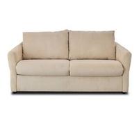 Maho - canapé 2 places convertible - couchage quotidien - matelas 11 cm - en velours côtelé