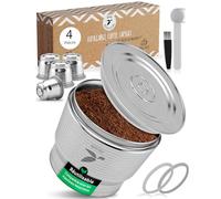 mahona Capsule Rechargeable Compatible Nespresso Inox