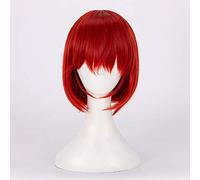 Mahoutsukai No Yome Chise Hatori Cosplay perruques courte rouge Cosplay perruque résistant à la chaleur synthétique perruque Perucas AZ-010