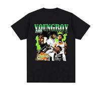 MAHPQC YoungBoy-Never-Broke-Again-T-Shirt Aesthetics-Short-Sleeves-Oversized-T-Shirt-Men-Women