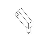 Mahr 5113656 Ul-A Élément pivotant Long Angle de 45° Longueur 15 mm