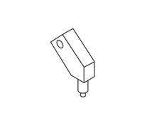 Mahr 5113772 UK-C Élément pivotant compact, angle de 45 degrés, longueur 100 mm