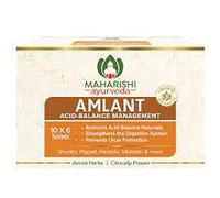 Mahrisshi Ayurveda Lot de 2 tubes de gestion de l'acide 60 tablettes