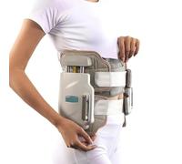 MAHWER Dispositif de Traction du Disque intervertébral Lombaire, Ceinture de décompression Lombaire, synchronisation/Pression bilatérale Visible, réglable dynamiquement