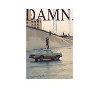 MAHWER Poster d'album de musique Kendrick Lamar sur toile - Décoration pour chambre à coucher, bureau, chambre - Cadeau - Sans cadre - 30 x 45 cm