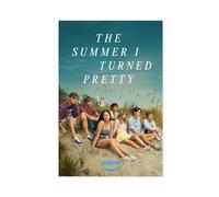 MAHWER Poster du film The Summer I Turned Pretty sur toile - Décoration pour chambre à coucher, bureau, chambre - Sans cadre - 30 x 45 cm