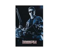 MAHWER Poster « Terminator 2 Judgment Day 1991 » sur toile pour décoration murale de salon, chambre à coucher, style sans cadre, 30 x 45 cm