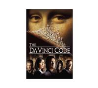 MAHWER Poster The Da Vinci Code 2006 sur toile - Décoration murale pour salon, chambre à coucher - Style sans cadre - 30 x 45 cm