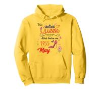Mai 1955 Anniversaire This Queen Was Born In May 1955 Sweat à Capuche