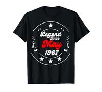 Mai 1967 Anniversaire Legend Man Boy Since May 1967 T-Shirt