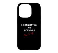 Mai 1968 Slogan de Protestation français Paris révolutionnaire Coque pour iPhone 14 Pro