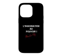 Mai 1968 Slogan de Protestation français Paris révolutionnaire Coque pour iPhone 14 Pro Max