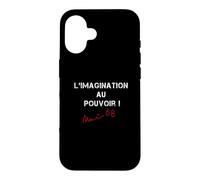 Mai 1968 Slogan de Protestation français Paris révolutionnaire Coque pour iPhone 16