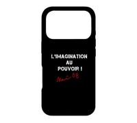 Mai 1968 Slogan de Protestation français Paris révolutionnaire Coque pour iPhone 17 Pro