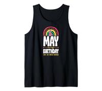Mai, C'est Mon Anniversaire, Oui, Tout Le Mois, Boho Rainbow Débardeur