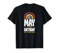 Mai, C'est Mon Anniversaire, Oui, Tout Le Mois, Boho Rainbow T-Shirt