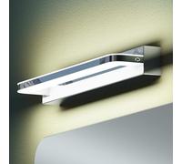 Mai & Mai Lampe Miroir LED 4000K pour Salle de Bain Murale Lumiere Intérieur 40cm Chrome Desgin SparkLuxe