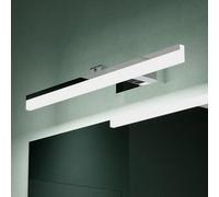 Mai & Mai Lampe Miroir LED 6000K pour Salle de Bain Murale 180° Rotative 60cm Chrome Desgin Luxaris