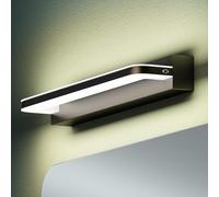 Mai & Mai Lampe Murale Miroir LED 4000K pour Salle de Bain Noir 40cm | Lumière Miroir Moderne, Éclairage Intérieur, IRC ＞ 80, Puissance 9W, Étanche et Antirouille, Desgin SparkLuxe