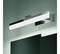 Mai & Mai Lampe Murale Miroir LED 6000K pour Salle de Bain Chrome 40cm | Lumière Miroir Moderne, Applique Rotative à 180°, IRC ＞ 80, Puissance 9W, Étanche et Antirouille, Desgin Luxaris