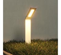 Mai & Mai Lampe sur Pied Extérieur Blanc 128x98x408mm Éclairage Extérieur de Jardin LED IP65 Desgin Pfadfinder