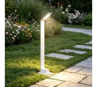 Mai & Mai Lampe sur Pied Extérieur Blanc 128x98x808mm Éclairage Extérieur de Jardin LED IP65 Desgin Pfadfinder