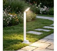 Mai & Mai Lampe sur Pied Extérieur Blanc 128x98x808mm Lumiere Eclairage Extérieur LED IP65 Desgin Pfadfinder