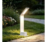 Mai & Mai Lampe sur Pied Extérieur Lapme Jardin LED Blanc 128x98x408mm