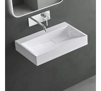 Mai & Mai Lavabo Rectangulaire 60x38x11cm sans Perçage Trop-Plein