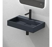 Mai & Mai Lavabo Rectangulaire Posé Suspendu 60x38x11cm sans Trop-Plein