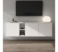 Mai & Mai Meuble de Rangement Buffet Commode Meuble TV Blanc Mat 180cm