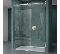 Mai & Mai Paroi de Douche en Niche Porte de Douche Transparent 115cm