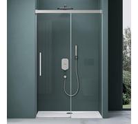 Mai & Mai Paroi de Douche en Niche Porte de Douche Transparent 120cm