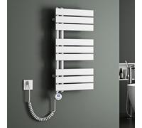 Mai & Mai Radiateur Sèche-Serviettes 76x40cm Blanc 600W Résistance