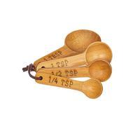Maia Gifts Bamboo Measuring Spoons - Set of 4