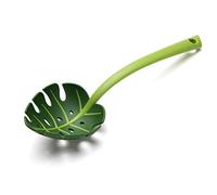 Maia Gifts Cuillère à feuilles de jungle - Jungle Leaf Slotted Spoon