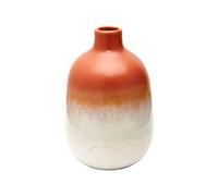 Maia Gifts Mojave Glaze Ombre Brown Ceramic Vase
