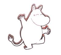 Maia Gifts Pin Badge Enamel - Moomin Troll