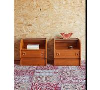 Maïa, la paire de chevets en bois n°1476