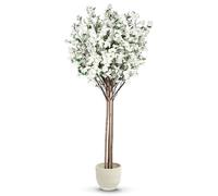 Maia Shop Amandier Artificiel 185 cm - Faux Arbre Décoratif d'Intérieur
